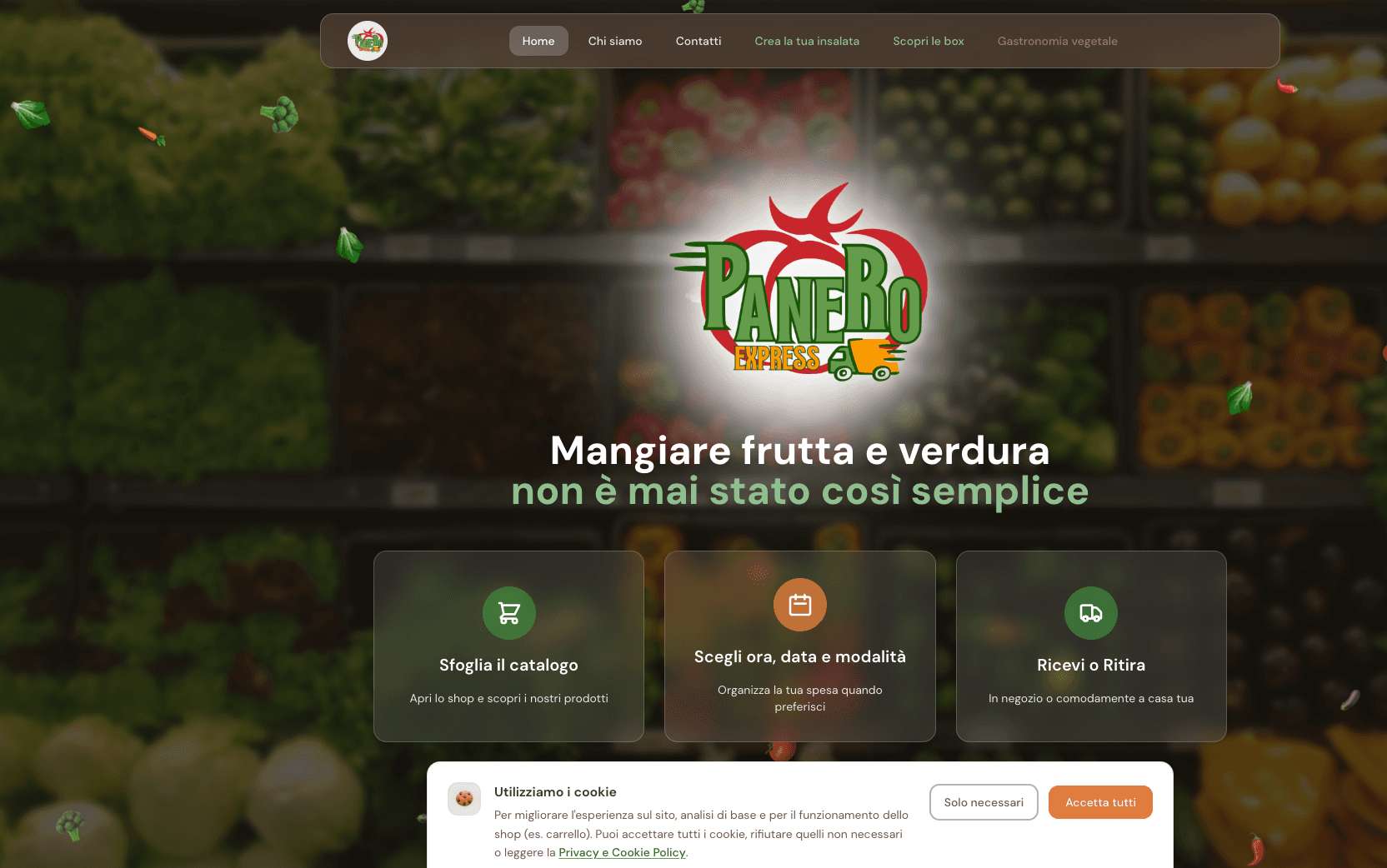 Anteprima del sito Ortofrutta Panero
